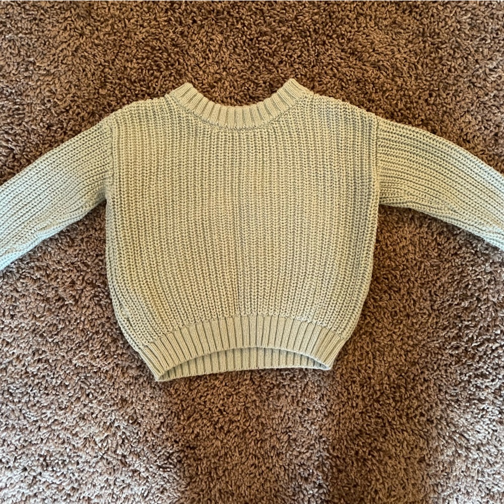 Aqua blue sweater by Little Co. size 12m
